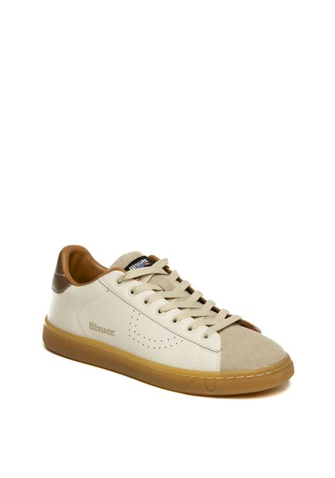 BLAUER | LOWELL01PELLE CREAM/BROWN